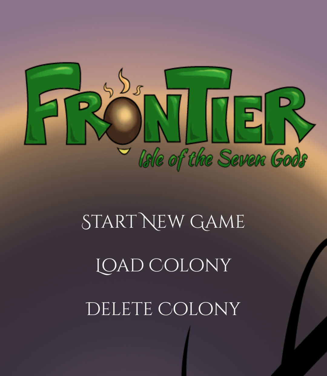 Frontier Title Screen